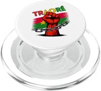 Burkina Faso Ibrahim Traoré Shirt Thomas Sankara Traore PopSockets PopGrip for MagSafe