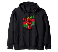 Burkina Faso Ibrahim Traoré Shirt Thomas Sankara Traore Zip Hoodie