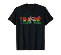 Burkina Faso- Ibrahim Traoré/Thomas Sankara T-Shirt, Men, Black, Large