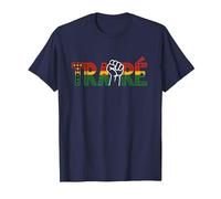 Burkina Faso- Ibrahim Traoré/Thomas Sankara T-Shirt, Men, Navy Blue, XX-Large