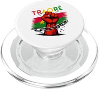 Burkina Faso Ibrahim Traore Thomas Sankara Traore Jersey PopSockets PopGrip for MagSafe