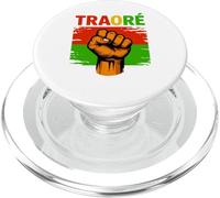 Burkina Faso Ibrahim Traore Thomas Sankara Traore Jersey PopSockets PopGrip for MagSafe