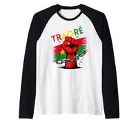 Burkina Faso Ibrahim Traore Thomas Sankara Traore Jersey Raglan Baseball Tee
