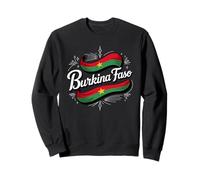 Burkina Faso National Flag Country Pride Sweatshirt