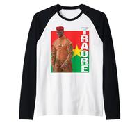 Burkina Faso President Captain Ibrahim Traoré Raglan Baseball Tee