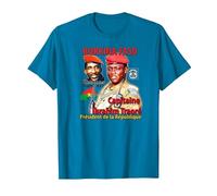 Burkina Faso - Thomas Sankara - Ibrahim Traore T-Shirt, Men, Sapphire Blue, 3X-Large