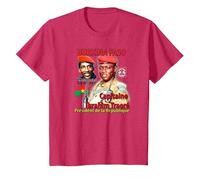 Burkina Faso - Thomas Sankara - Ibrahim Traore T-Shirt, Youth, Red Heather, 2T