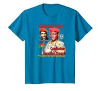 Burkina Faso - Thomas Sankara - Ibrahim Traore T-Shirt, Youth, Sapphire Blue, Small