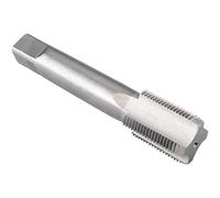 Burkit 1-1/4"-12 UNF Thread Tap Left Hand, HSS 1-1/4 x 12 UNF Straight Fluted Machine Tap