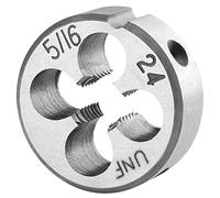 Burkit 5/16"-24 UNF Round Threading Die, 5/16 x 24 UNF Machine Thread Die Right Hand