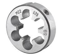 Burkit Metric M22 X 1.75 Round Threading Die, M22 x 1.75 Machine Thread Die Right Hand