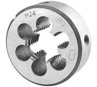 Burkit Metric M24 Round Threading Die, M24 x 3.0 Machine Thread Die Right Hand