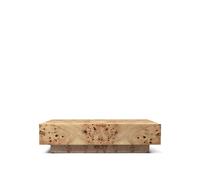 Burl Coffee Table Natural