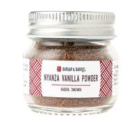 Burlap & Barrel Nyanza Vanilla Powder - Sweet, Classic Vanilla Flavor with Date-Tannin Aroma - Suitable for Baking and Cooking - As Seen On Shark Tank - 0.9oz Glass Jar