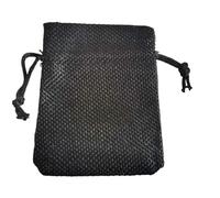 Burlap Hessian Bags, Hessian Bags 100pcs Vintage Natural Burlap Gift Bag Linen Jute Drawstring Bag Jewelry Packing Pouches Party Gift Bags(Black,1 count (Pack of 1)1)