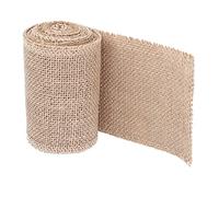 Burlap Roll Burlap Fabric for Decorations Crafts Christmas Wedding Chairs Tables 118.1inch X 5cm (Width 10CM, Length 3 Meters)