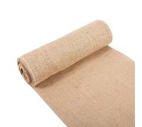 Burlap Table Runner,Burlap Hessian Fabric Placemats or Centerpieces Rustic Home Decor for Coffee Tea & Outdoor Tables (30cm*5m)
