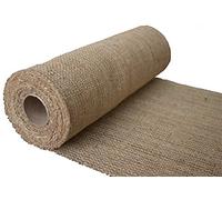 Burlapper Burlap Roll, 12" x 10 yd, Medium Weight 10 oz Jute Fabric for Table Runner, Banner, Placemats, Arts, Crafts, Sewing, Wedding, Baby Shower, Lawn and Garden; Natural Edges (Made in USA)