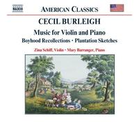 Burleigh: Music for Violin & Piano by Naxos American Classics (2002-01-01)