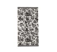 Burleigh x Bedeck of Belfast Regal Peacock Bath Towel, Charcoal/White