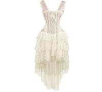 Burleska Ophelie Dress Maxi Dress light pink 3XL