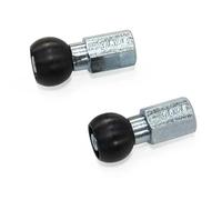 Burley COHO® Nutted Axle Bike Trailer Axle Adapter, 3/8 x 26