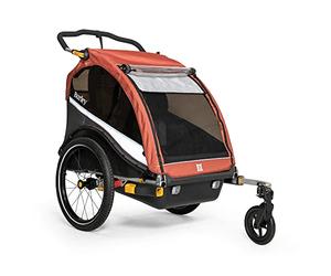 Burley Cub X, 2 Seat Kids Bike Trailer & Stroller