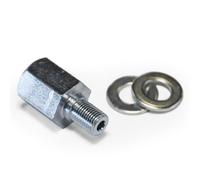 Burley Kid's Hitch Alternative Adapter, Silver, 3/8 x 26
