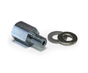 Burley Kid's Hitch Alternative Adapter, Silver, M10 x 1.0