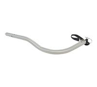 Burley Tow Bar Assembly with Receiver Safety Strap, Silver, Cargo & Pet