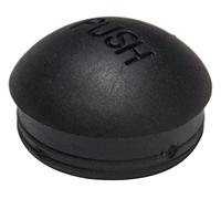 Burley Unisex Dust Cap Rubber for Pb Wheels, Black