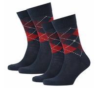 Burlington 2-Pack Men's Socks PRESTON - Diamond Pattern, 40-46 (2x 1 Pair)