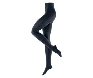Burlington Argyle Affair Women Tights 40-42 Blue