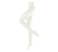 Burlington Argyle Affair Women Tights 40-42 White