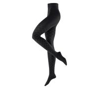 Burlington Argyle Affair Women Tights 44-46 Black