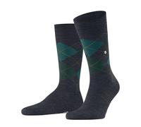 Burlington Edinburgh Melange Men Socks 40-46 Blue