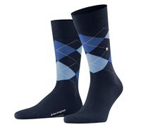Burlington Edinburgh Socks - Men Merino Wool Argyle Mid Calf