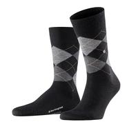 Burlington Edinburgh Socks - Men Merino Wool Argyle Mid Calf