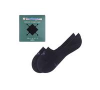 Burlington Men's Everyday Box Multipack M In Cotton No-Show Plain 2 Pairs Liner Socks, Black 3000, 5.5-6.5
