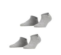Burlington Everyday 2-Pack Women Sneaker socks 36-41 Grey