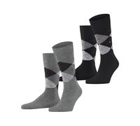 Burlington Everyday Argyle Men Socks 40-46 Grey