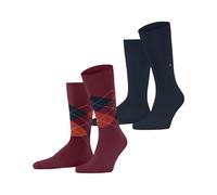 Burlington Everyday Argyle Mix 2-Pack Men Socks 40-46 Purple
