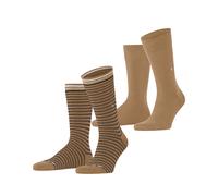 Burlington Everyday Stripe 2-Pack Men Socks 40-46 Beige