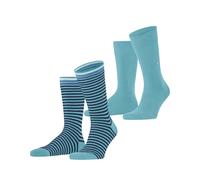 Burlington Everyday Stripe 2-Pack Men Socks 40-46 Blue