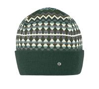 Burlington Fair Isle Unisex Beanie ONESIZE Green