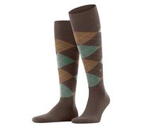 Burlington King Men Knee High Socks 40-46 Brown