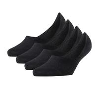 Burlington Ladies Socks,4er Pack - Everyday IN,-anti Slip Treatment Heel,Plain