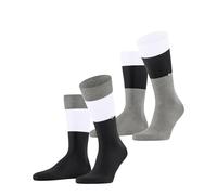 Burlington Magic Mismatch 2-Pack Men Socks 40-46 Black