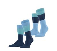 Burlington Magic Mismatch 2-Pack Men Socks 40-46 Blue