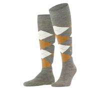 Burlington Melange Edinburgh Men Knee High Socks 40-46 Green